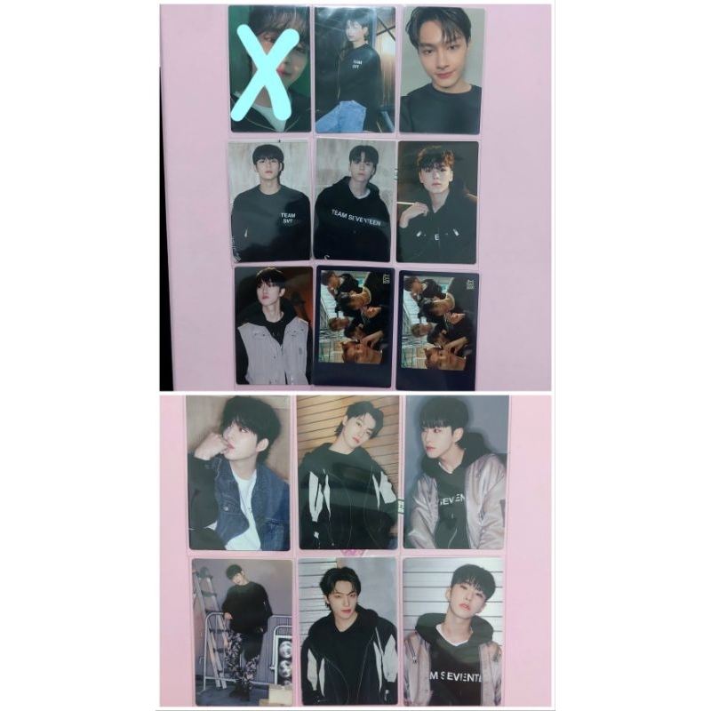 SEVENTEEN 2022 CARATLAND TC Trading Card set