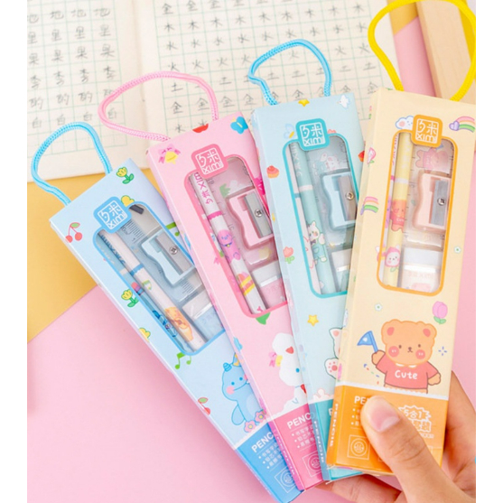 

Alat Tulis Sekolah Set Pensil Case Karakter