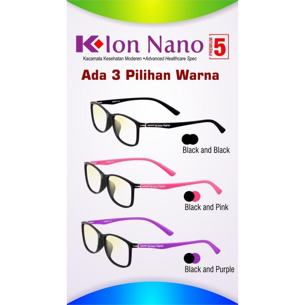 KACAMATA ION NANO PREMIUM 5 - KACAMATA ION NANO PREMIUM ORIGINAL K-LINK