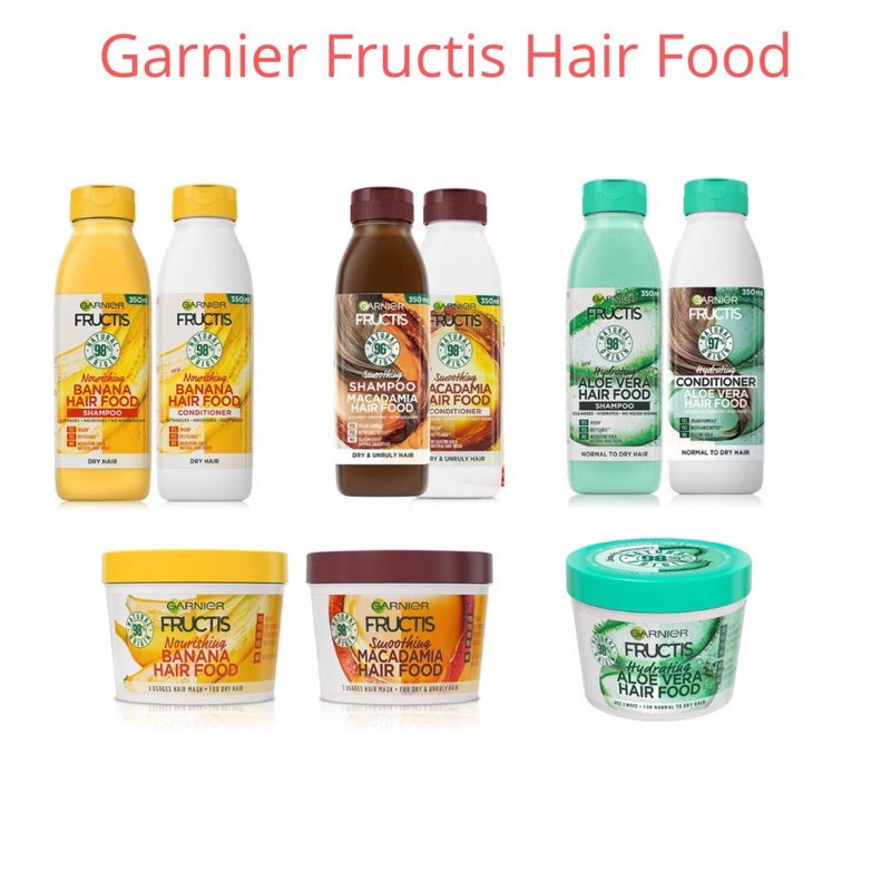 Garnier Fructis Hair Food | Garnier Shampoo | Garnier Conditioner