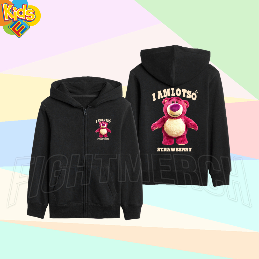 JAKET HOODIE ANAK DISNEY LOTSO STRAWBERRY TOY STORY