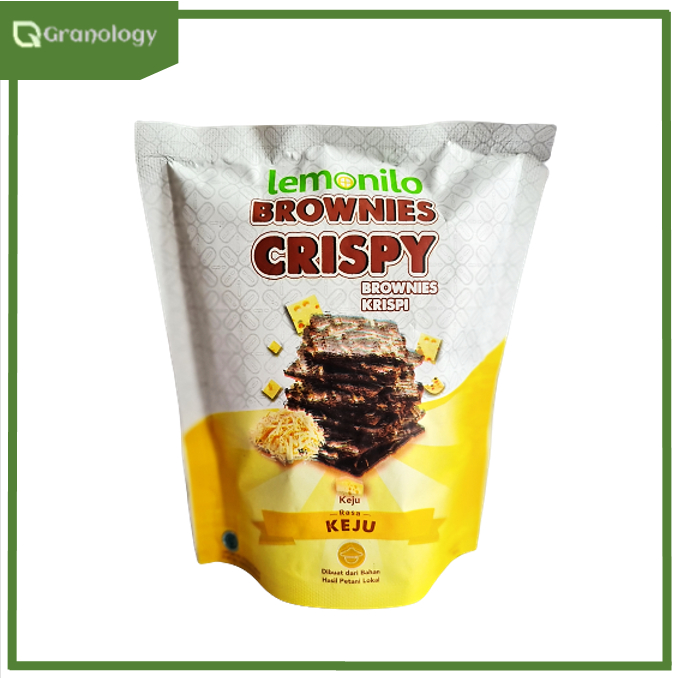 Lemonilo Brownies Crispy 40 gram - Keju