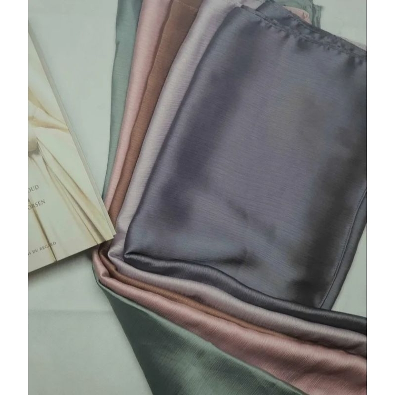 (Bisa COD) Pashmina Silk Cradenza / Pashmina Silk Crinkle Premium