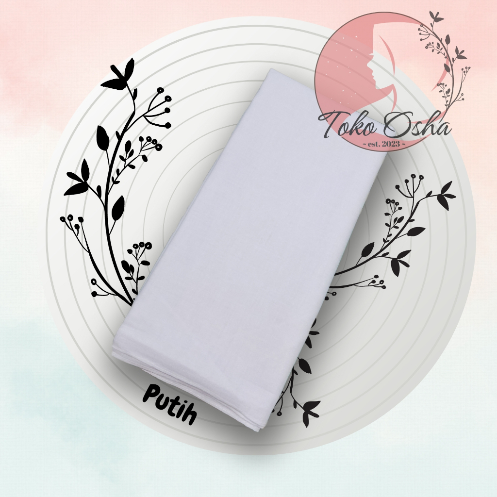 Hijab Kerudung Jilbab Basic Voal by Umama Scarf - Putih