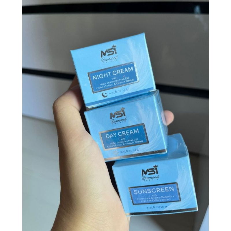 PAKET SKINCARE MSI Diamond Beauty ORI| Free Gift