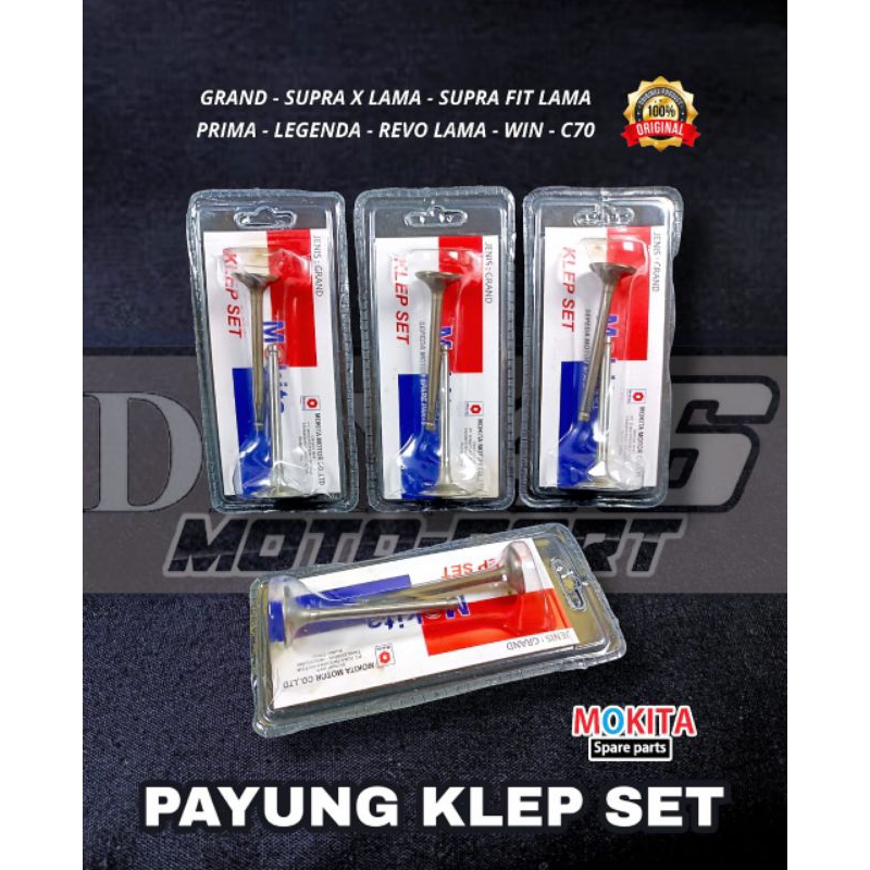 KLEP SET / PAYUNG KLEP HONDA - GRAND , SUPRA X LAMA , LEGENDA , PRIMA , REVO LAMA , SUPRA FIT LAMA