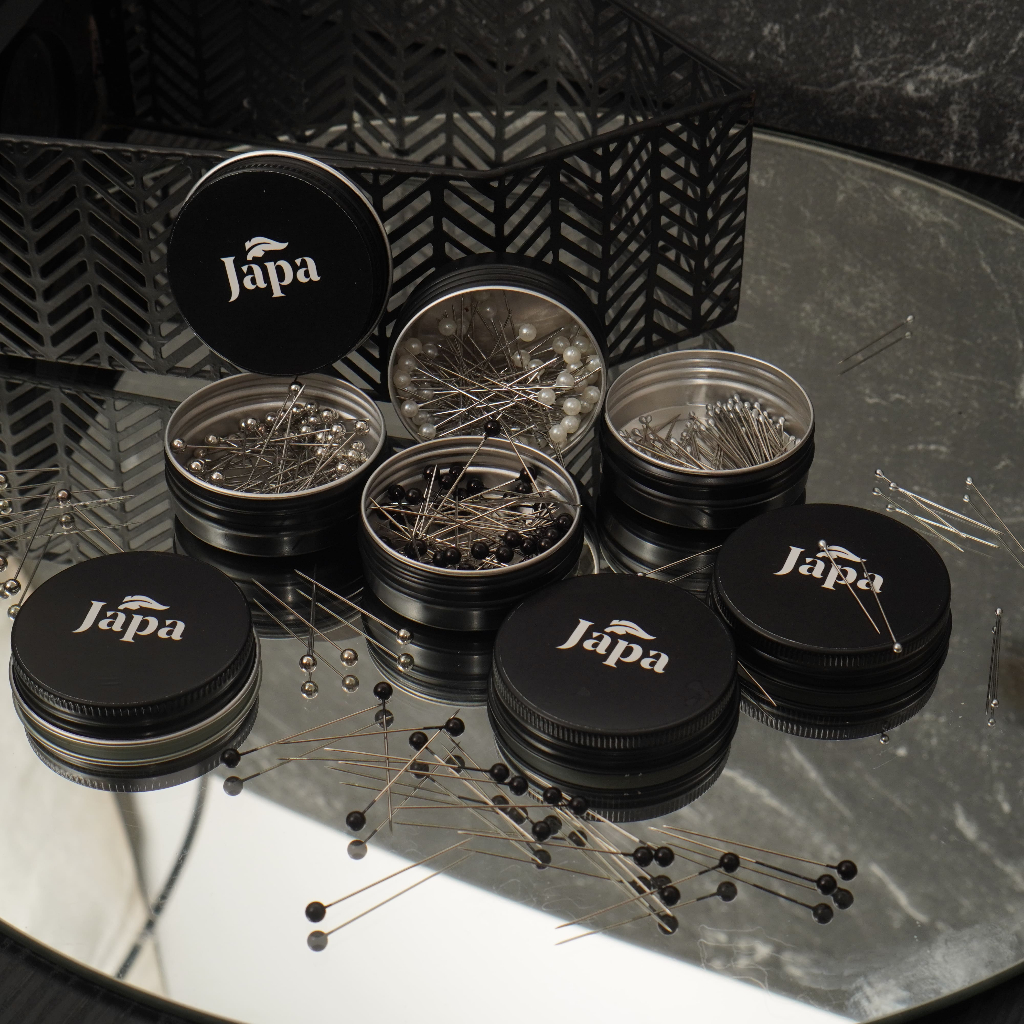 SILVER PIN/ JARUM PENTUL MINI/ PIN HIJAB PREMIUM/ JARUM PENTUL WIJEN