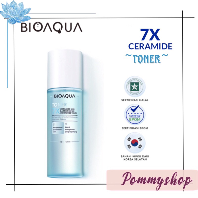 Bioaqua 7X Ceramide Skin Barrier Repair Moisturize Toner 120ml