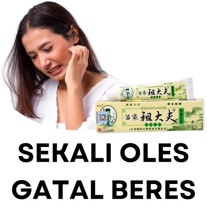 Salep Zudaifu Gatal Original 100% Asli Paling Ampuh Obat Gatal Kulit Selangkangan Eksim Kering Menah