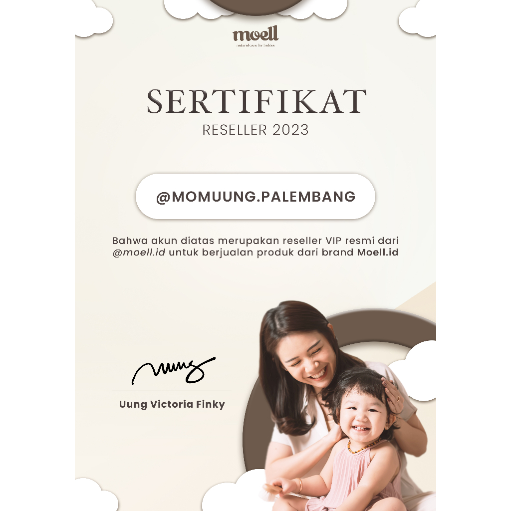 Moell Calmme Natural Essential Oil / Pereda Demam Pada Anak / BPOM