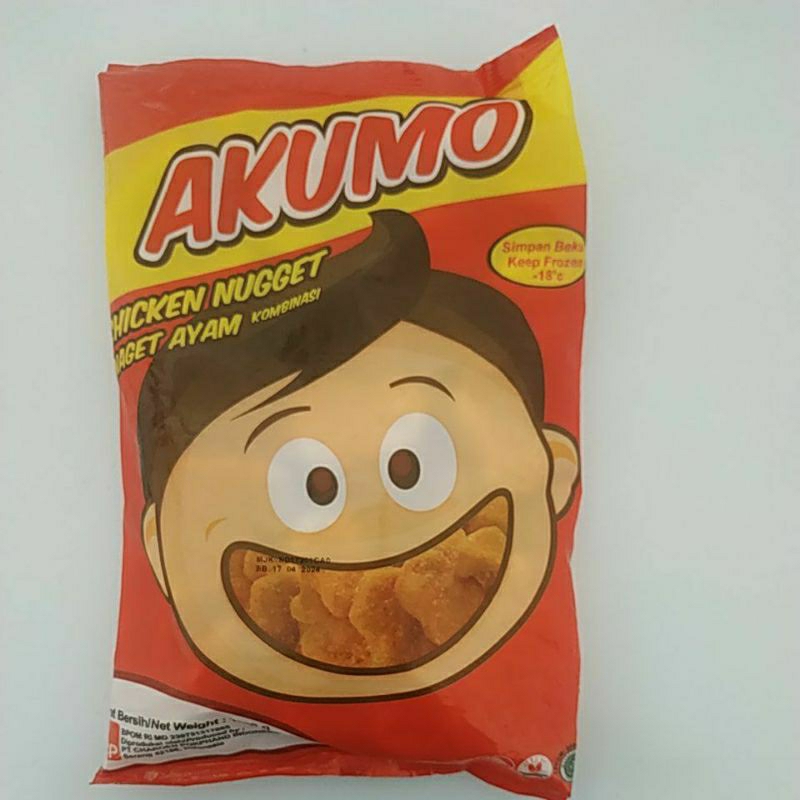 

AKUMO Chicken Nugget ayam kombinasi 1000g