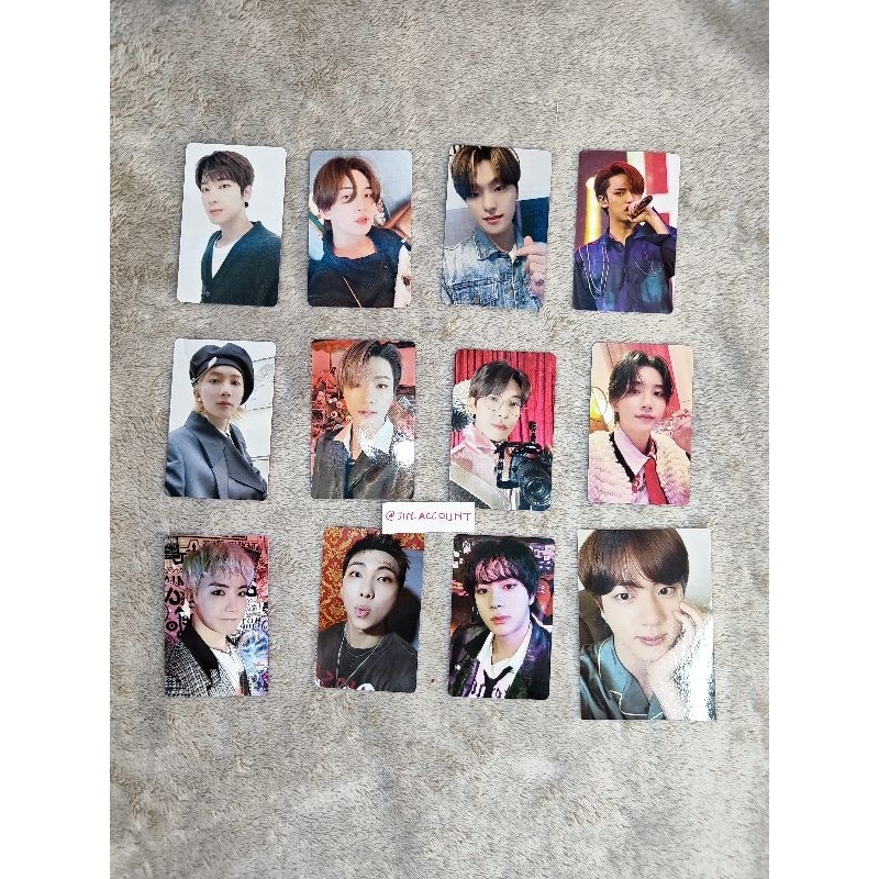 sell jual wts photocard seventeen wonwoo mingyu dino jeonghan sg22 sg23 lolipop gomas pilot baret at
