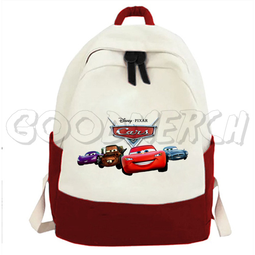TAS RANSEL ANAK DISNEY CARS MCQUEEN - FREE CETAK NAMA
