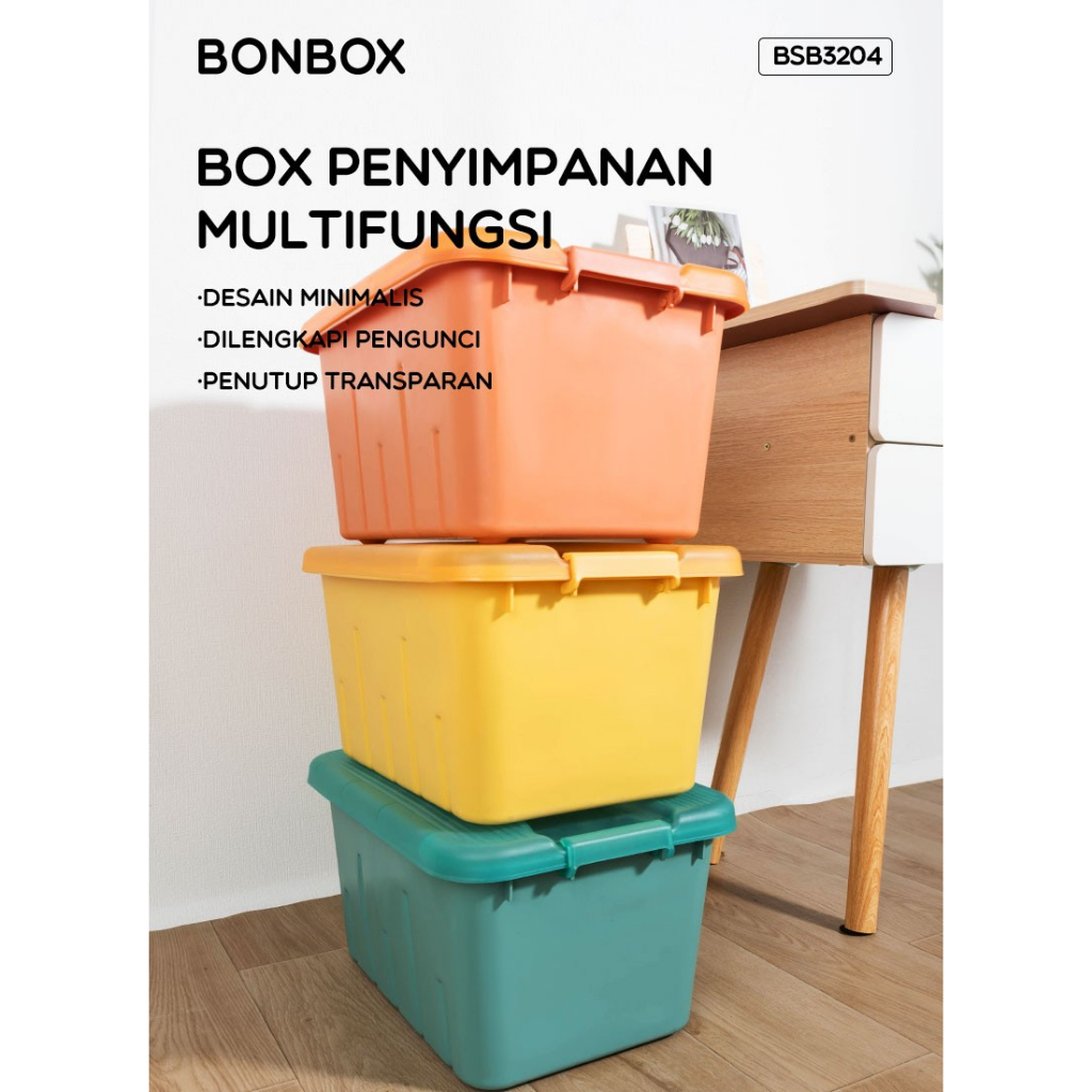 Kotak Penyimpanan Serbaguna - BONBOX BSB3204