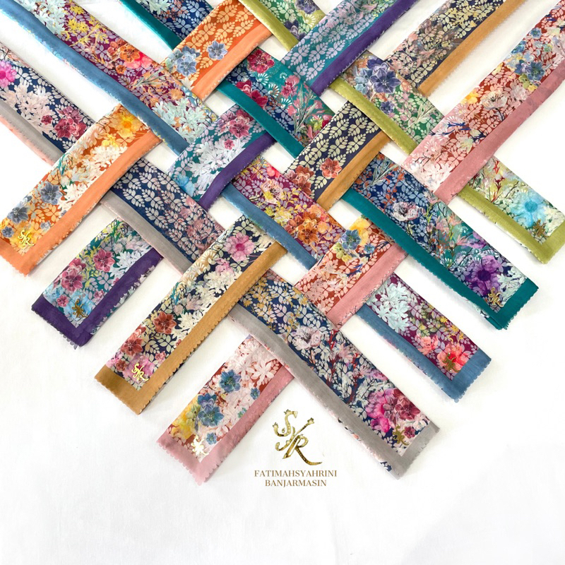 SCARF SYAHRINI BOUQUET SYR BY FATIMAHSYAHRINI