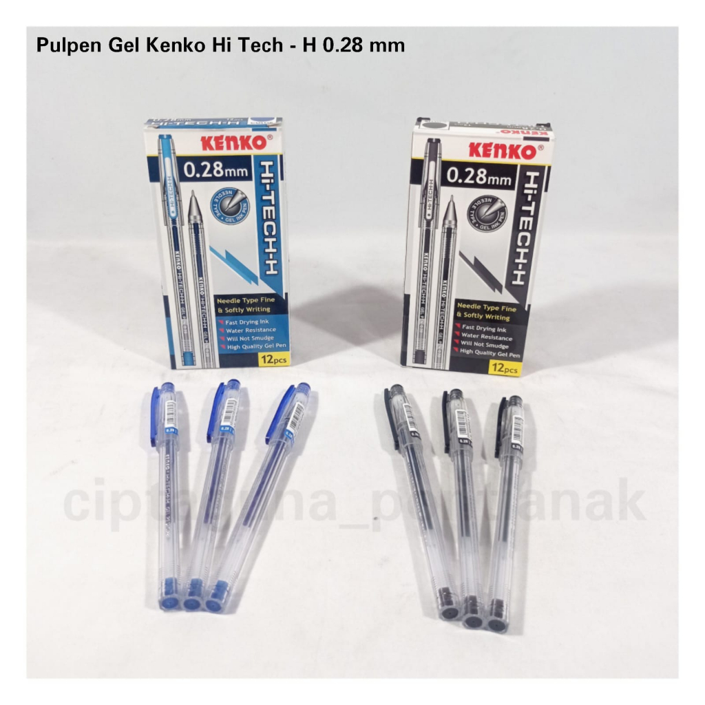 

PULPEN GEL KENKO HI TECH-H 0.28 MM - MURAH!!!