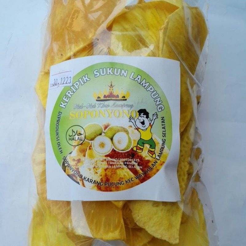 

keripik sukun lampung soponyono gurih 250gr oleh oleh khas lampung.