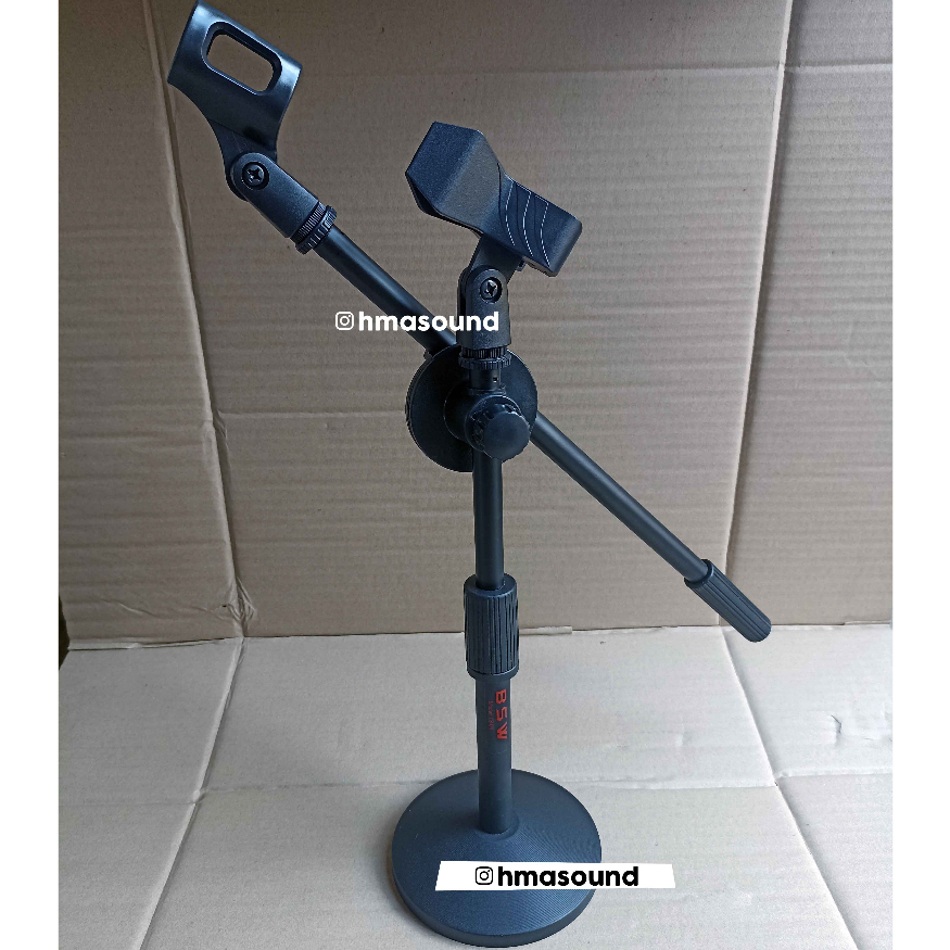 Stand Mic Meja Pendek Table Stand BSW TS-09