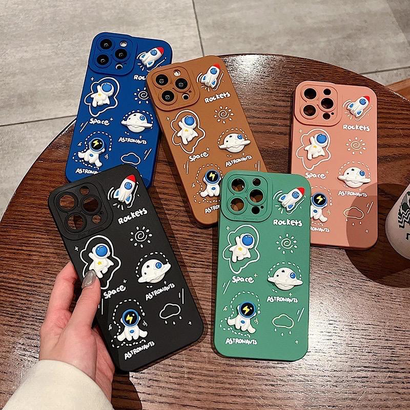 Softcase Pro Camera Motif Rocket Boneka Timbul For Xiaomi Redmi 9A