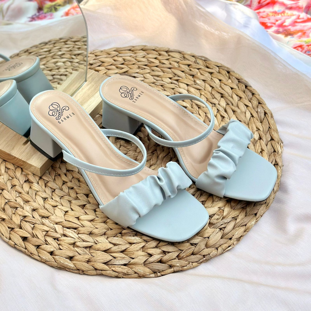 SARMER - MANDY HEELS LIGHT BLUE