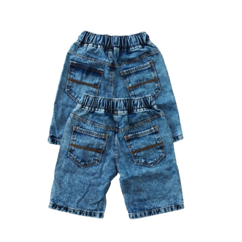 Jeans Anak Pendek Ripped 1-10 Tahun