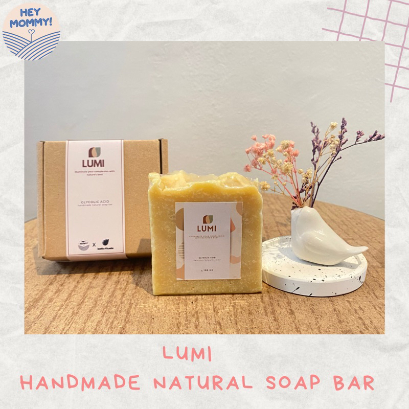 HEYMOMMY.ID - LUMI Handmade Natural Soap ••| Sabun Ibu hamil Sabun Ibu menyusui soap bar Brightening soap bar sabun pemutih sabun pencerah sabun busui sabun bumil