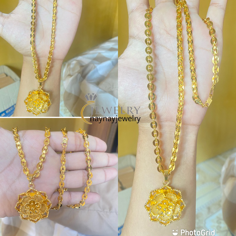 Kalung 4 Suku Medan kaca Jumbo 60 cm