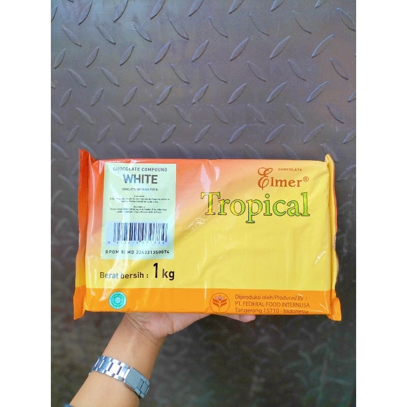 

COMPOUND ELMER WHITE&COKELAT 1kg/coklat /cokelat /putih/ batang