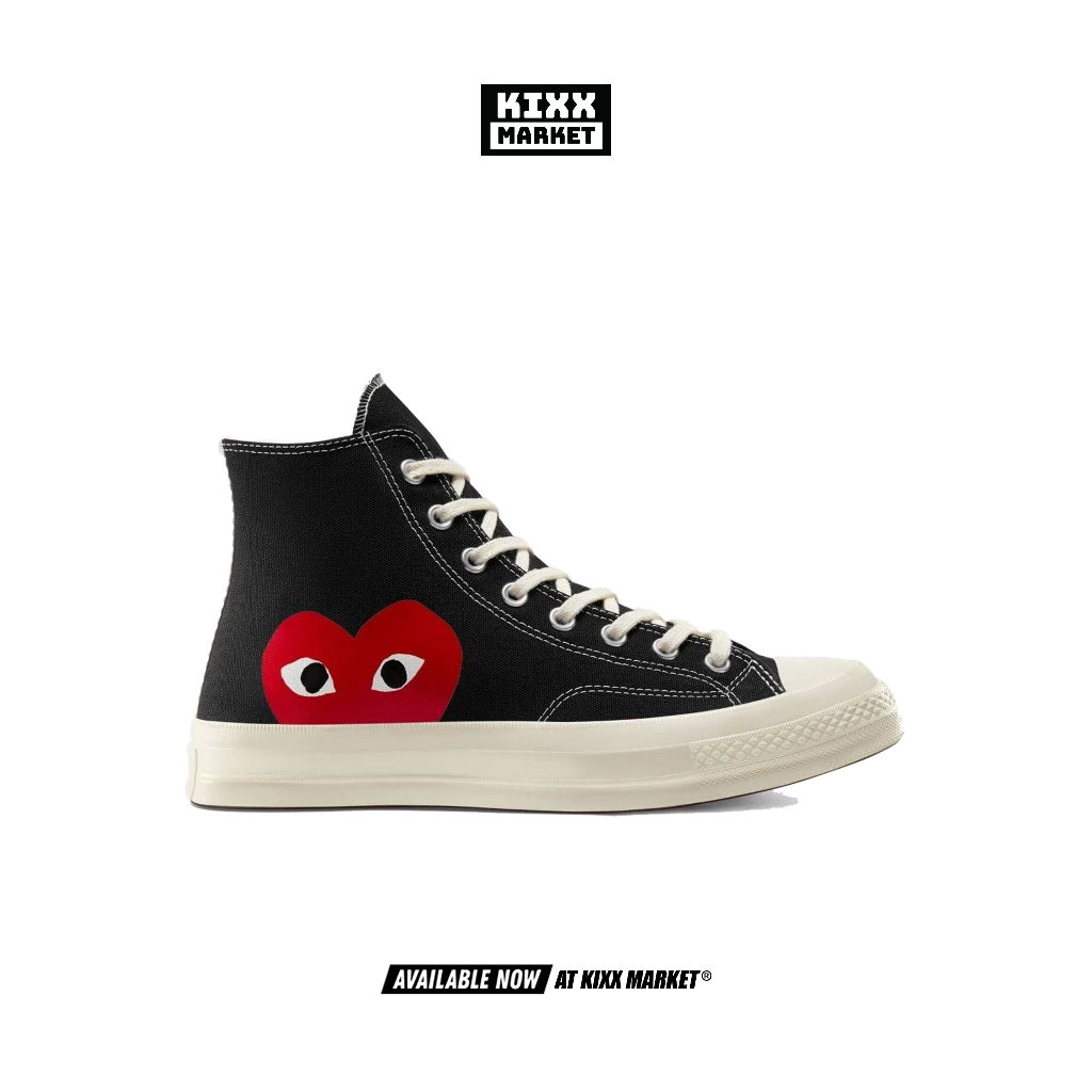 Converse Chuck 70s Hi CDG PLAY Black