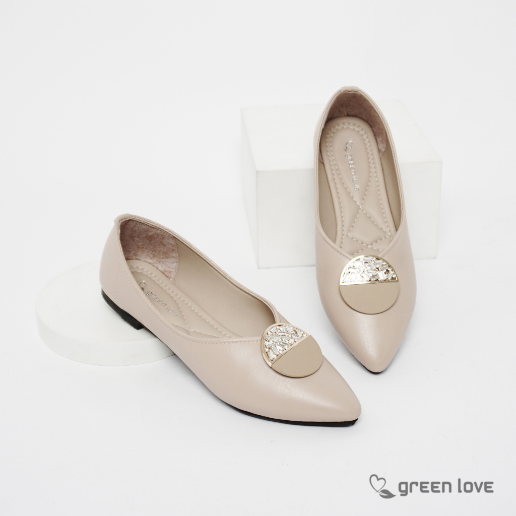 Green Love Sepatu Wanita Flat CLAIRE