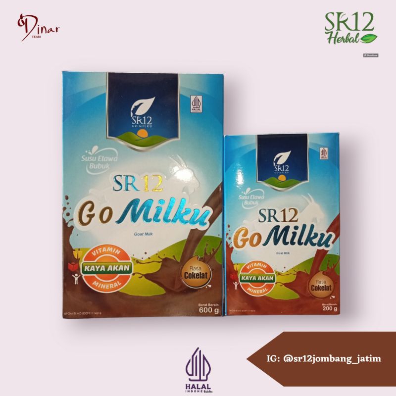 

SR12 200GR GOMILKU SUSU KAMBING ETTAWA COKLAT