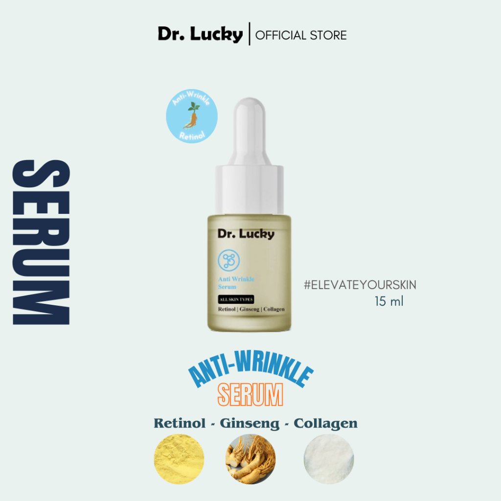 Dr. Lucky - Anti Wrinkle Serum Retinol and Collagen (for anti-aging)