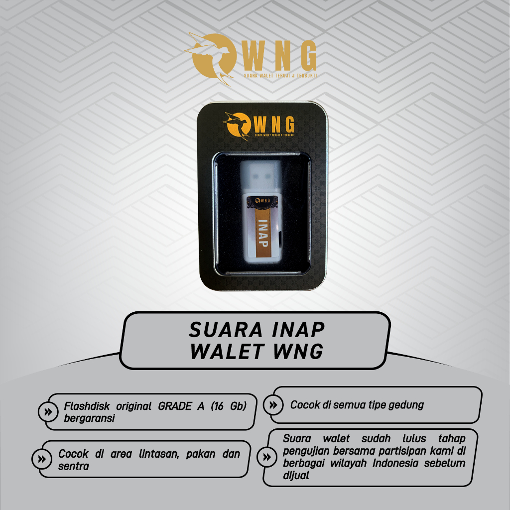 Suara Inap Walet WNG / Suara Inap Walet Mp3 Premium