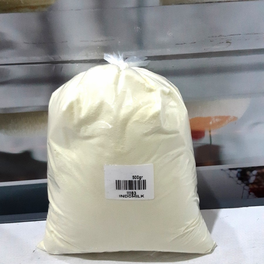 

INDOMILK SUSU BUBUK FULL CREAM ECER 500GR, COCOK U/ KUE,CAKE,MAKANAN