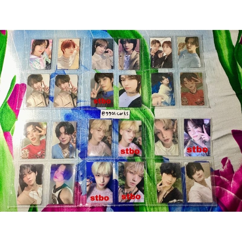 photocard txt beomgyu sg22 dmm r1 pws r2 m2 sw tccf freeze yeonjun naver tccf escape reg