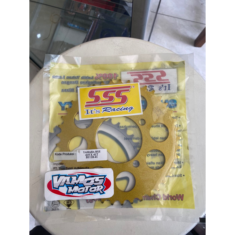 Gir Belakang SSS 415 41 RXKING Jupiter FIZR Mx Old Gold STEEL