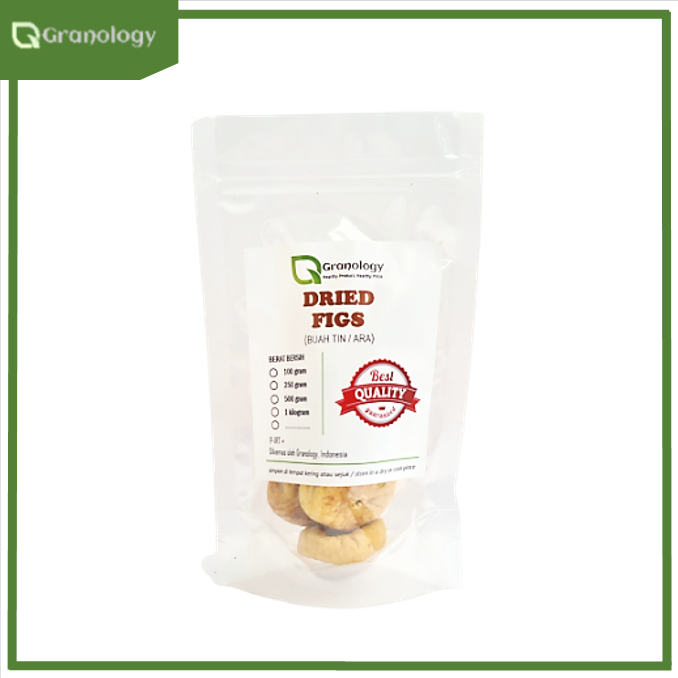 Dried Figs / Buah Ara / Tin (100 gram) by Granology