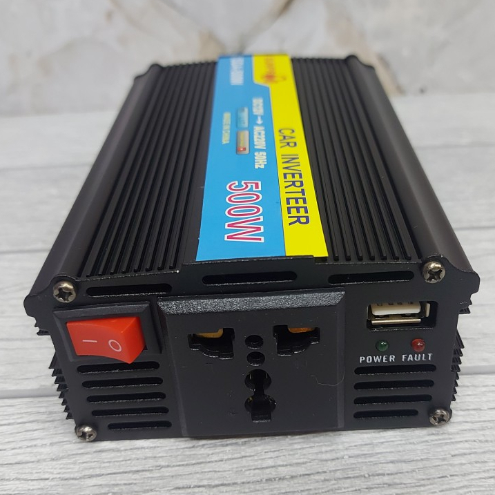 COD POWER INVERTER SUNPRO 500W 12V-24V / INVERTER SUNPRO SDA-500W / SDA-500 500W DC TO AC