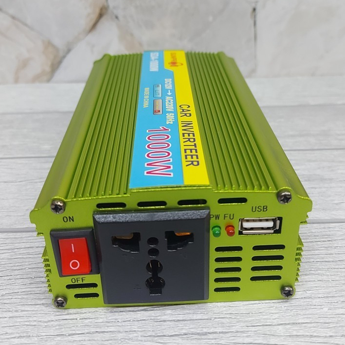 COD Power Inverter Sunpro SDA-1000W / Inverter Mobil 1000W 12v-24v SDA-1000W