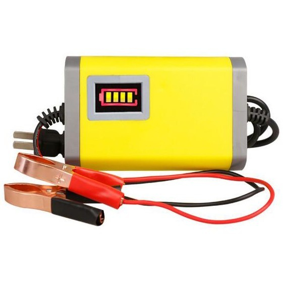 COD Alat Cas Aki Car Truck Motorcycle Battery Charger Sunpro 12V 2A 2 Varian LED