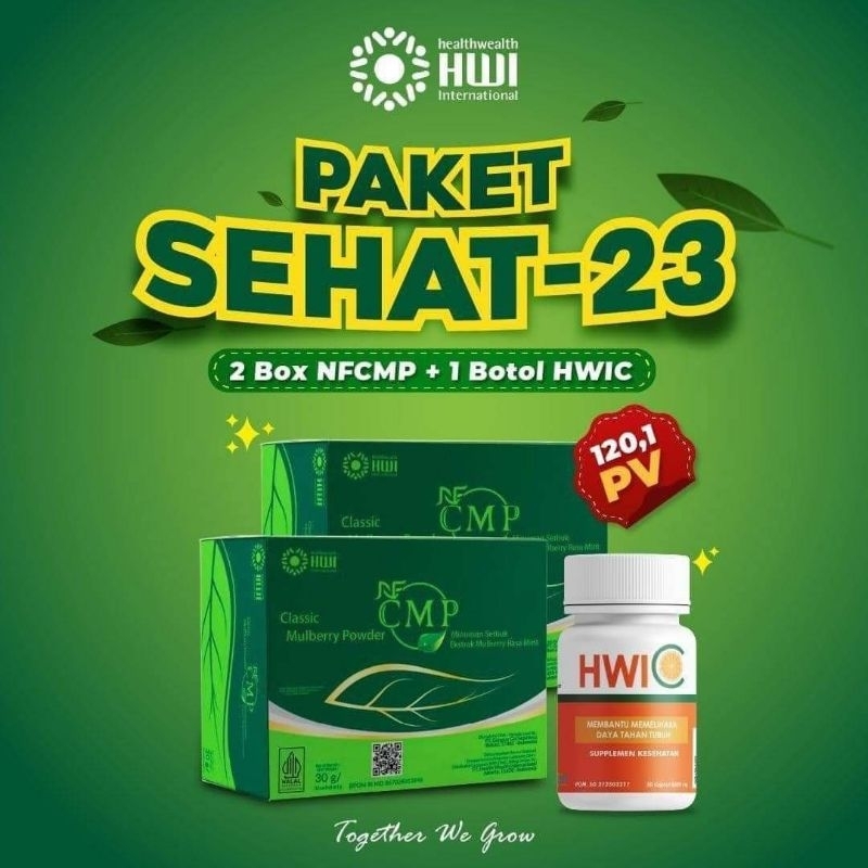 

PAKET SEHAT 2 NF CMP DAN 1 HWI C / VITAMIN C / DETOKS CMP DAUN KELOR