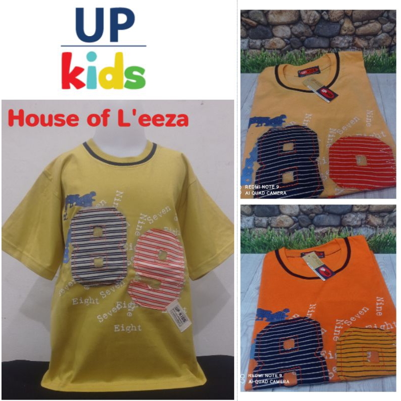 UP KIDS - KAOS LENGAN PENDEK ANAK LAKI-LAKI