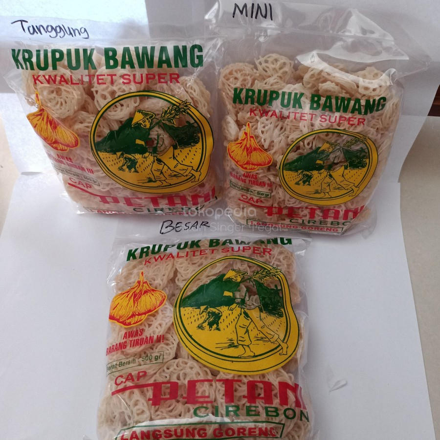 

Kerupuk Bawang Cap Petani