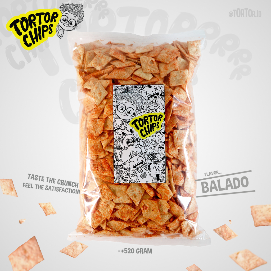 

Keripik Snack Cemilan "Lunchie Bite Chips Balado" -+500GR | CEMILAN VIRAL | CEMILAN MURAH | CEMILAN PEDAS | SNACK KILOAN | COD