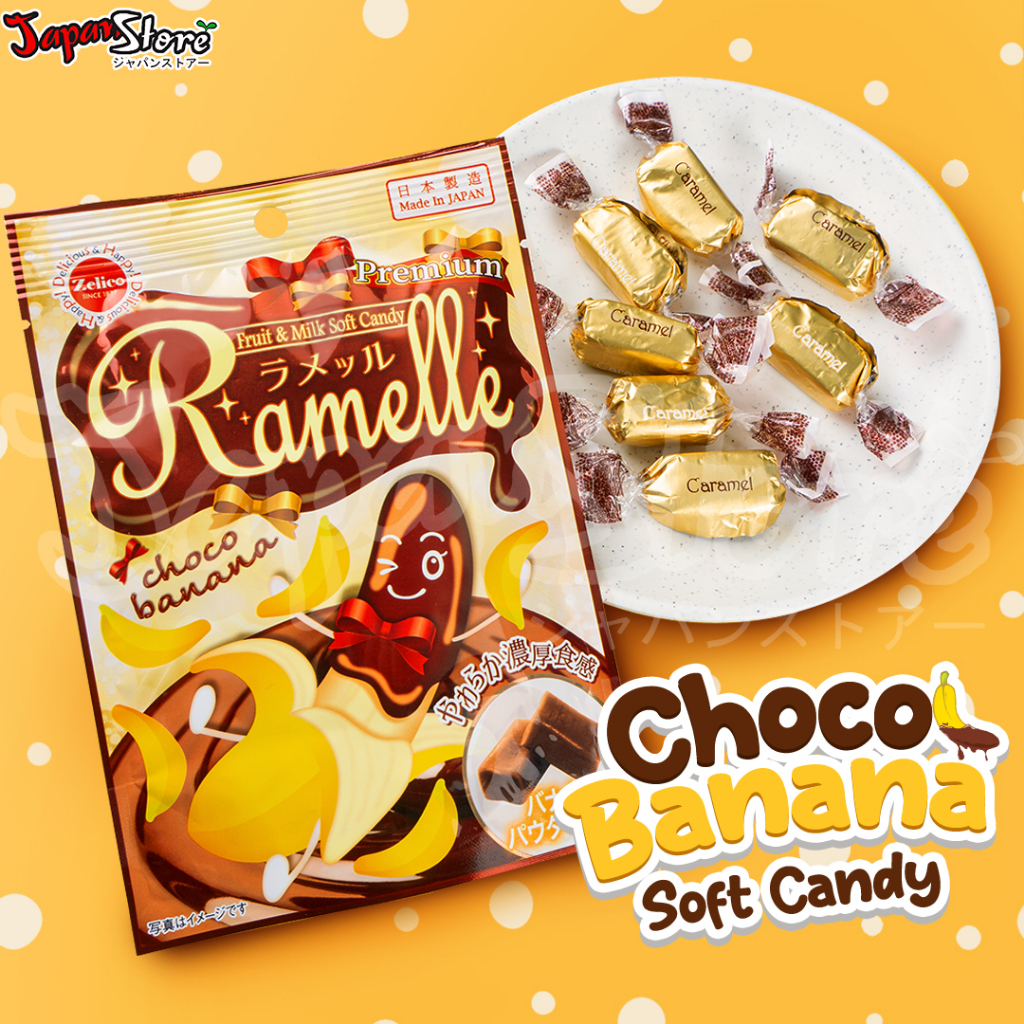 

Ramelle Premium Choco Banana Soft Candy
