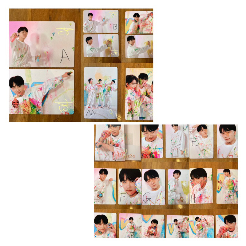 PHOTOCARD PC SEVENTEEN SVT JEONGHAN JH HAN FACE THE SUN CARAT VERSION FTS CARVER 95L