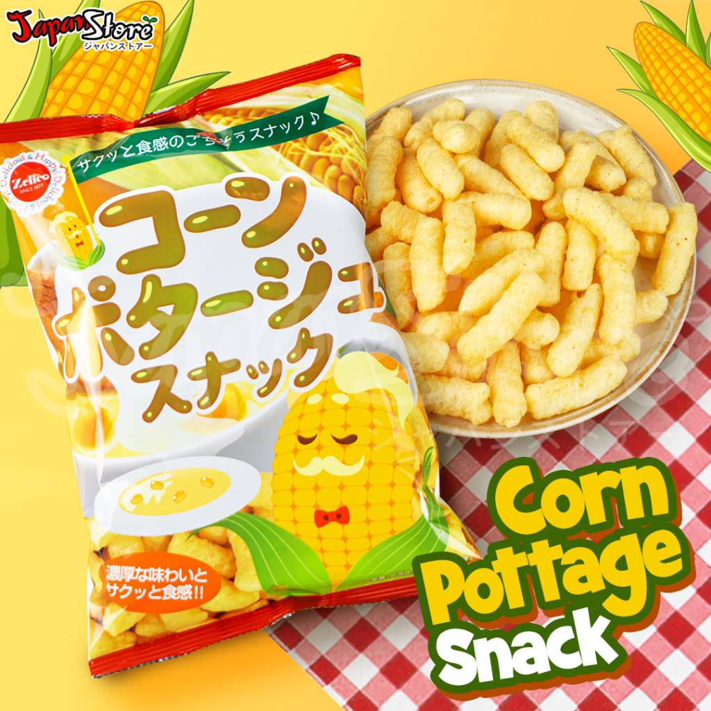 

Zelico Corn Pottage Snacks (Corn Puff)