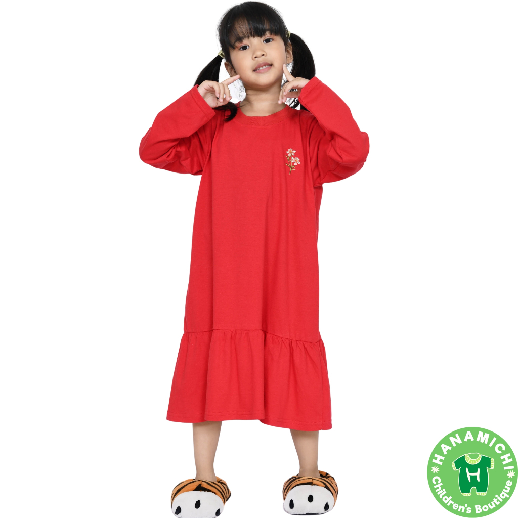 Hanamichi RATNA Dress Anak Lengan Panjang Premium