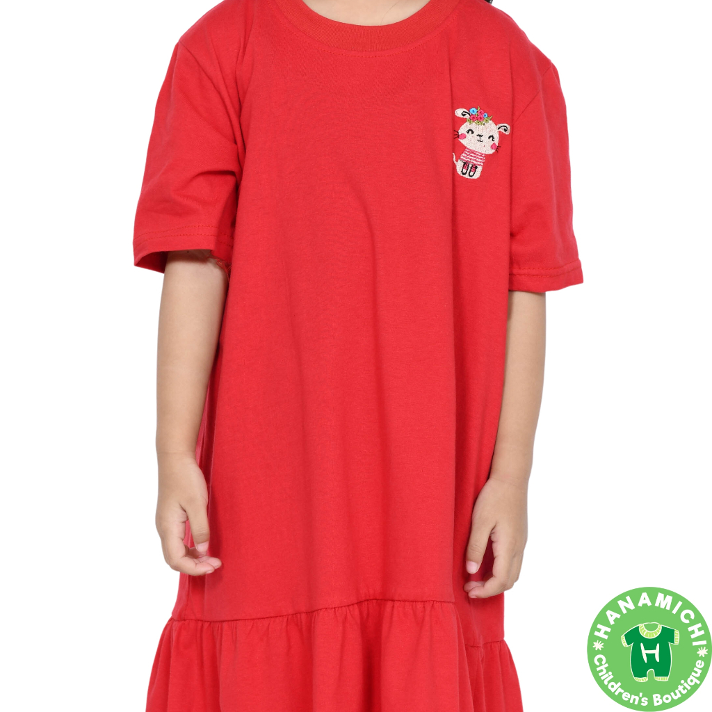 Hanamichi YASMIN Dress Anak Lengan Pendek Premium