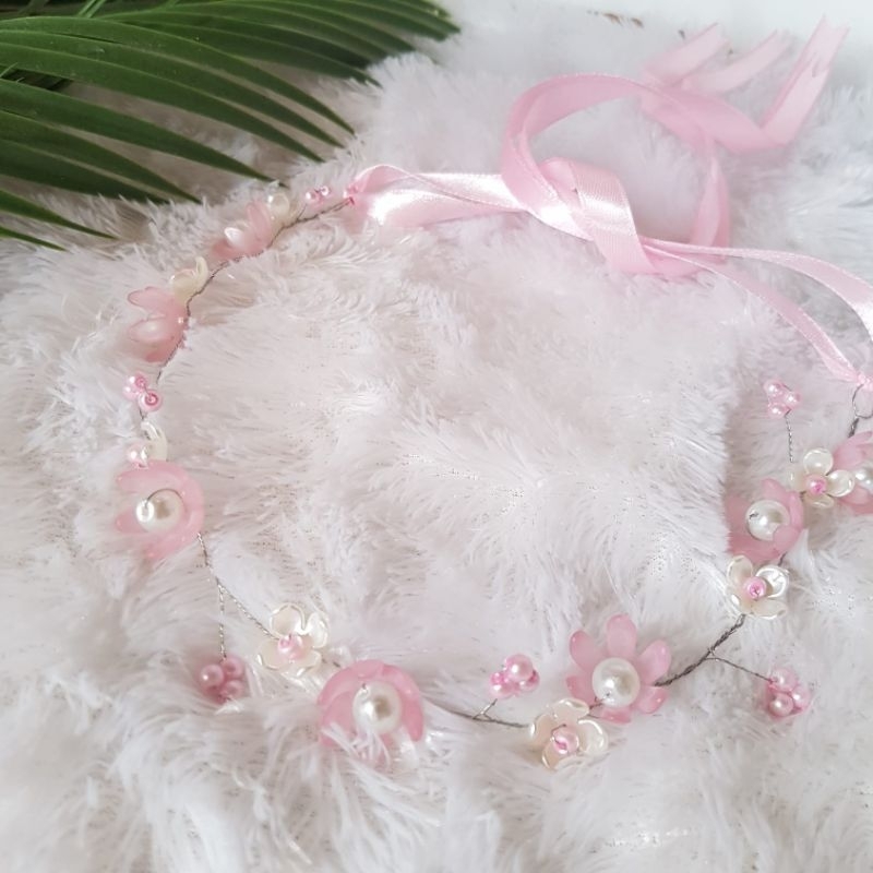 Tiara rambut I Hiasan kepala I Hairpiece I Hairvine pesta